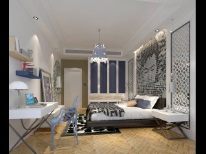 beautifully stylish and luxurious bedrooms 47 3D Model
