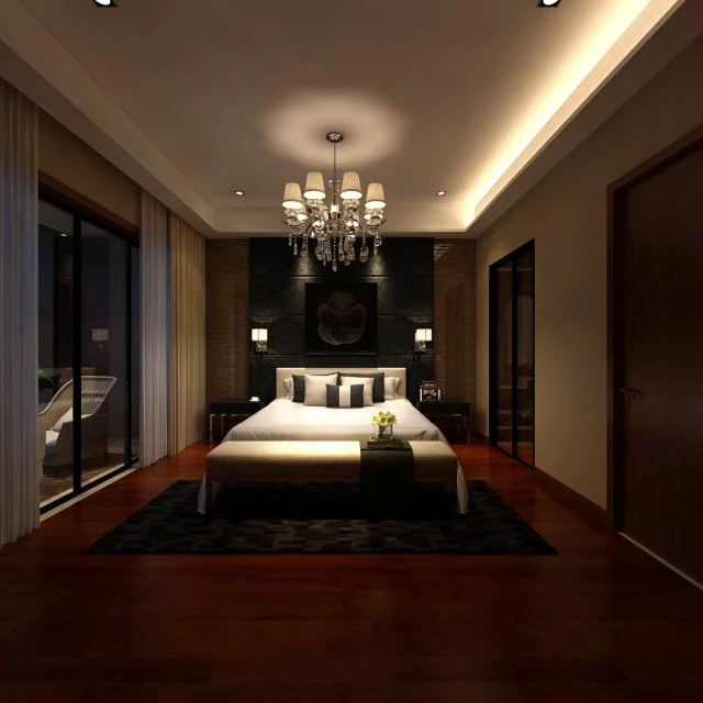 beautifully stylish and luxurious bedrooms 49 3D Model .c4d .max .obj .3ds .fbx .stl .blend 
