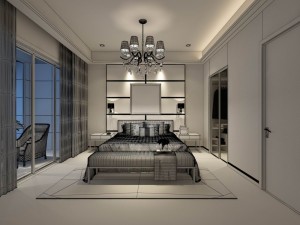 beautifully stylish and luxurious bedrooms 49 3D 模型