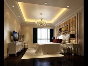 wundersch&ouml;n stilvolle und luxuri&ouml;se Schlafzimmer 52 3D Modell