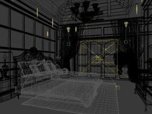 beautifully stylish and luxurious bedrooms 55 3D Model