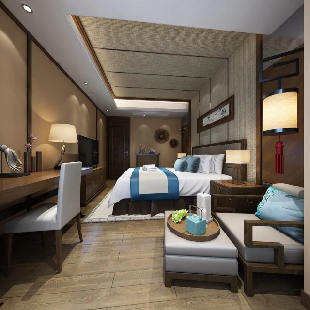 beautifully stylish and luxurious bedrooms 61 3D Model .c4d .max .obj .3ds .fbx .stl .blend