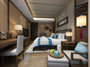 wundersch&ouml;n stilvolle und luxuri&ouml;se Schlafzimmer 61 3D Modell