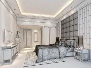 beautifully stylish and luxurious bedrooms 62 3D Модель