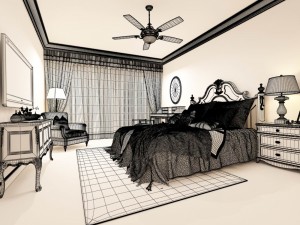 beautifully stylish and luxurious bedrooms 77 Modello 3D