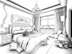 beautifully stylish and luxurious bedrooms 79 Modelo 3D