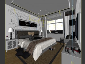 beautifully stylish and luxurious bedrooms 79 Modelo 3D