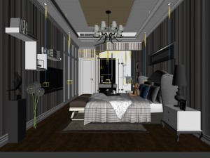 beautifully stylish and luxurious bedrooms 81 Modelo 3D