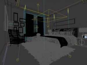 beautifully stylish and luxurious bedrooms 82 3D Model