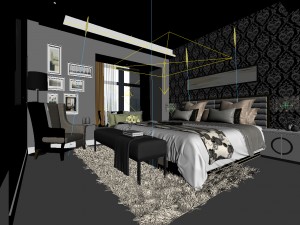 beautifully stylish and luxurious bedrooms 82 Modèle 3D