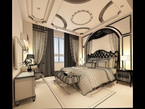 beautifully stylish and luxurious bedrooms 83 3D Model