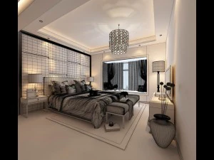 beautifully stylish and luxurious bedrooms 84 3D Model