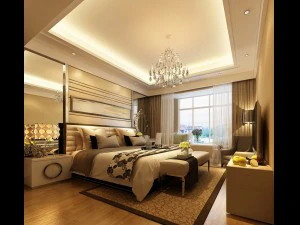 camere da letto splendidamente eleganti e lussuose 85 Modello 3D