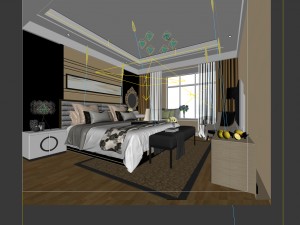 beautifully stylish and luxurious bedrooms 85 Modelo 3D