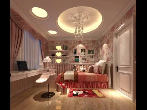 camere da letto splendidamente eleganti e lussuose 87 Modello 3D