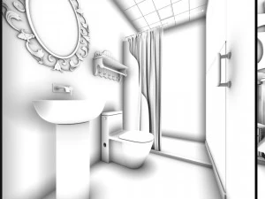 beautifully stylish and luxurious bedrooms 90 3D Model