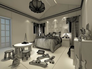 beautifully stylish and luxurious bedrooms 92 3D 模型
