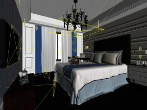 beautifully stylish and luxurious bedrooms 96 3D Model