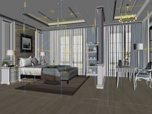 beautifully stylish and luxurious bedrooms 100 Modello 3D
