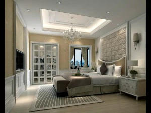 beautifully stylish and luxurious bedrooms 102 3D Model