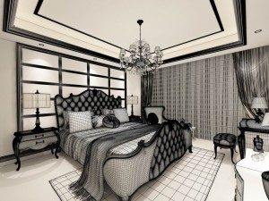 beautifully stylish and luxurious bedrooms 106 3D Model