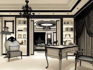 beautifully stylish and luxurious bedrooms 107 3D Model