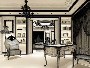 beautifully stylish and luxurious bedrooms 107 3D Model