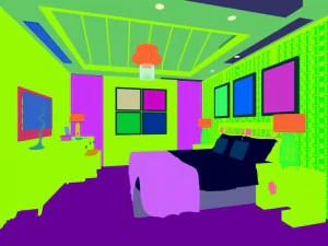 beautifully stylish and luxurious bedrooms 113 3D Model