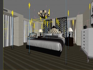 beautifully stylish and luxurious bedrooms 114 3D मॉडल