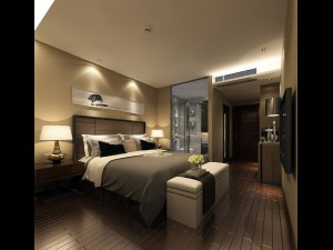 beautifully stylish and luxurious bedrooms 117 3D मॉडल