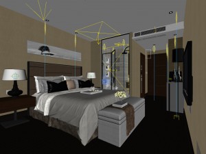 beautifully stylish and luxurious bedrooms 117 Modelo 3D
