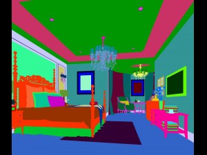 beautifully stylish and luxurious bedrooms 125 Model 3D