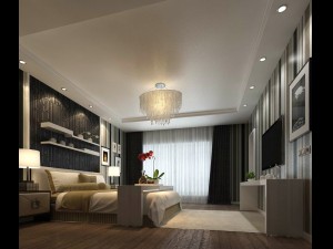 beautifully stylish and luxurious bedrooms 127 3D Model