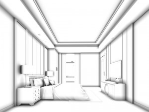 beautifully stylish and luxurious bedrooms 129 3D-Modell