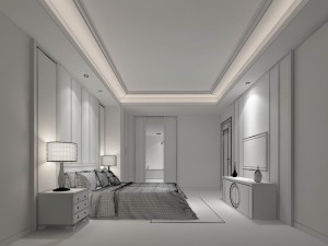 beautifully stylish and luxurious bedrooms 129 3D-Modell