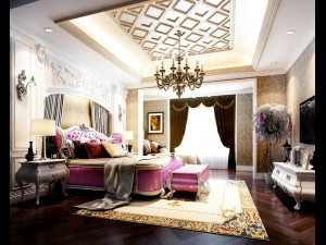 beautifully stylish and luxurious bedrooms 131 3D Model