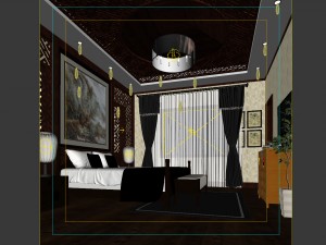 beautifully stylish and luxurious bedrooms 135 Modelo 3D