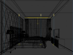 beautifully stylish and luxurious bedrooms 137 3D Model