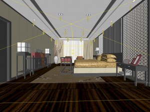 beautifully stylish and luxurious bedrooms 138 3D Модель