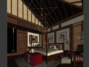 beautifully stylish and luxurious bedrooms 139 3D Model