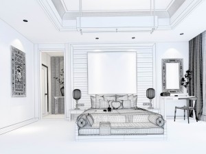 beautifully stylish and luxurious bedrooms 141 3D Model