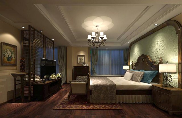 beautifully stylish and luxurious bedrooms 144 3D 모델 .c4d .max .obj .3ds .fbx .stl .blend 