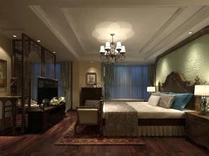 아름답고 세련되고 고급스러운 침실 144 3D 모델