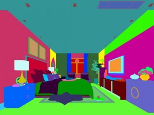 luxurious stylish bedroom 10 3Dモデル
