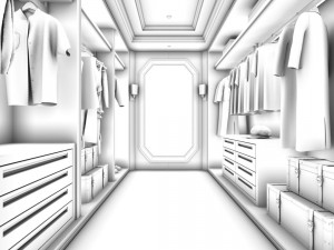 luxurious stylish bedroom 17 3D Model