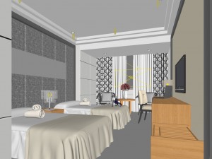 luxurious stylish bedroom 20 3D मॉडल