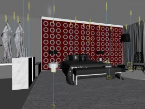 luxurious stylish bedroom 22 Model 3D
