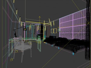 luxurious stylish bedroom 23 Model 3D