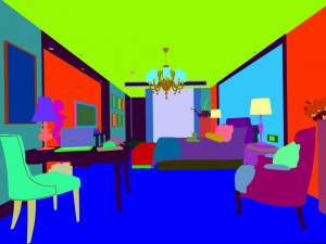 luxurious stylish bedroom 24 3D 模型