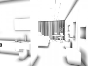 luxurious stylish bedroom 25 3D Model